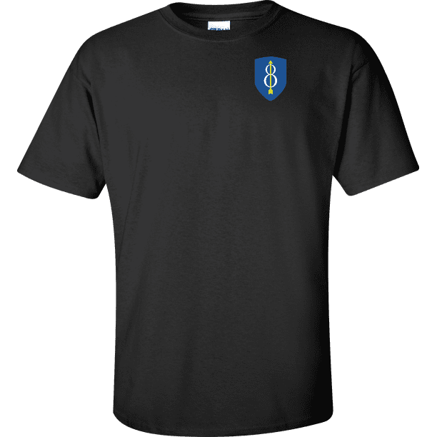 New MENS MILITARY Outdoor On The 8th Day Black 100% Cotton T-shirt Tshirt